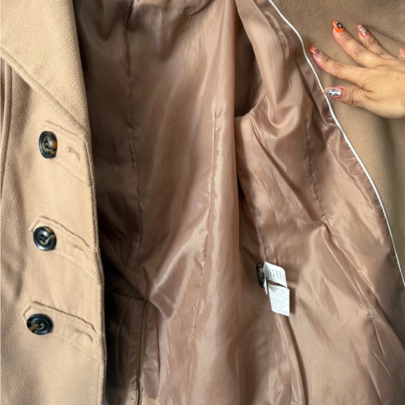 American Rag Women's Camel Peacoat size medium - Picture 7 of 9